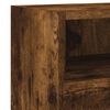 vidaXL Tv-wandmeubels 2 st 60x30x30 cm bewerkt hout gerookt eikenkleur