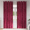 vidaXL Velvet Gordijnen 2 pcs Wijnrood 260 x 140 cm Fluweel