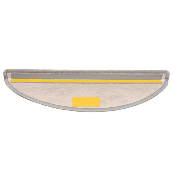 vidaXL Trapmatten zelfklevend 30 st sisal-look 56x17x3cm zilverkleurig