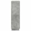vidaXL Bureau Beton Grijs 71,5 x 31,5 x 106,5 cm Bewerkt hout