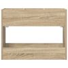 vidaXL Paraplu Standaard Sonoma Eiken 65 x 24 x 50 cm Bewerkt hout