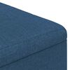 vidaXL Knopkruk met kussen Blauw 60 x 60 x 45 cm Stof