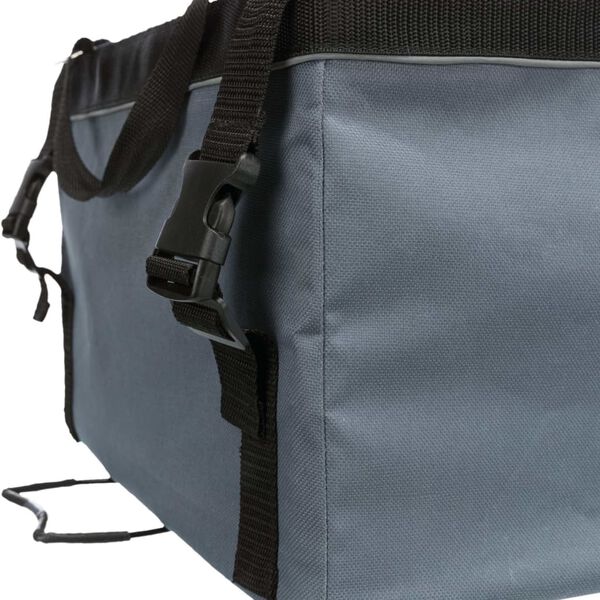 TRIXIE Fietsmand voor huisdieren voorop 38x25x25 cm grijs