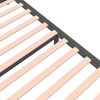 vidaXL Bedframe massief hout grijs 140x200 cm