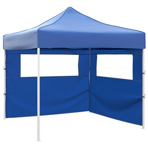 vidaXL Partytent 291 x 291 x 315 cm Blauw Oxford Stof