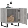 vidaXL Nachtkastjes 2 st 40x40x50 cm bewerkt hout grijs sonoma eiken