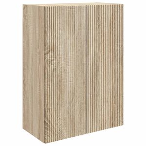 vidaXL Wandkast 66 x 34,5 x 90 cm Bewerkt hout Sonoma Eiken