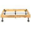 vidaXL Bedframe massief mangohout 120x200 cm