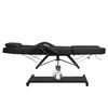 vidaXL Massagetafel 180x62x(87-112) cm zwart