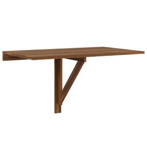 vidaXL Wandtafel inklapbaar 100x60x56 cm bewerkt hout bruineiken
