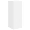 vidaXL Tv-meubelset Wandgemonteerd 2 pcs Wit Bewerkt hout