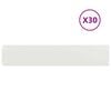 vidaXL Gazonranden 30 st 20x103 cm koudgewalst staal wit