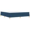 vidaXL Boxspringbed met matras Blauw 180 x 200 cm Stof