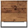 vidaXL Salontafel 60x44,5x45 cm bewerkt hout oud houtkleurig