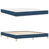 vidaXL Boxspringbed met matras Blauw 180 x 200 cm Stof
