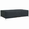 vidaXL Meubelhoes Effen Zwart 315 x 180 x 74 cm 600D