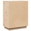 vidaXL Dressoir 60x34x75 cm massief grenenhout