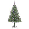 vidaXL Kerstboom met 300 LED met standaard Groen 180 cm PVC