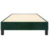 vidaXL Boxspring bed 80x200 cm fluweel donkergroen
