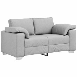 vidaXL Loveseat Wolkengrijs 160 cm Stof