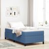 vidaXL Bedframe Blauw 80 x 200 cm Katoenen stof