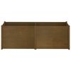 vidaXL Plantenbak 200x50x70 cm massief grenenhout honingbruin