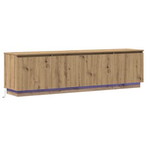 vidaXL TV-kast Artisan Eiken 180 x 38 x 49 cm Bewerkt hout