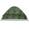 vidaXL Koepeltent 4-persoons waterdicht camouflage