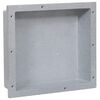 vidaXL Douchenis 41x36x10 cm matgrijs