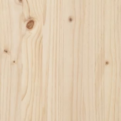 vidaXL 4-delige Loungeset met kussens massief hout