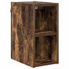vidaXL Hangkast Gerookt eiken 20 x 29,5 x 40 cm Bewerkt hout