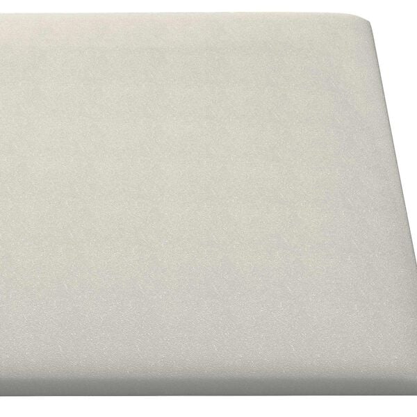 vidaXL Wandhoofdbord 12 pcs Cr&egrave;me 30 x 15 cm Fluweel