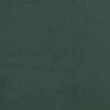 vidaXL Hoofdbord met randen 103x16x118/128 cm fluweel donkergroen