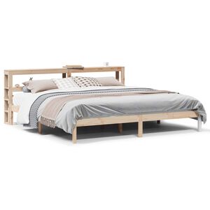 vidaXL Bedframe zonder matras massief grenenhout 180x200 cm