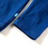 Kindershirt met lange mouwen 140 donkerblauw