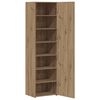 vidaXL Hoge kast Artisan Eiken 50 x 42,5 x 185 cm