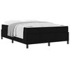 vidaXL Boxspringbed Zwart 140 x 200 cm Stof