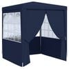 vidaXL Partytent met zijwanden professioneel 90 g/m&sup2; 2,5x2,5 m blauw