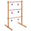 vidaXL Laddergolf hout
