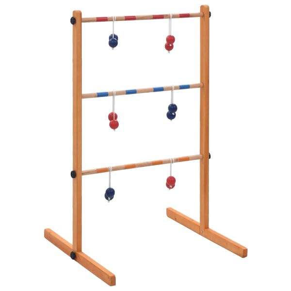 vidaXL Laddergolf hout