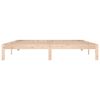 vidaXL Bedframe massief hout 180x200 cm