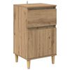 vidaXL Nachtkastje Artisan Eiken 40 x 35 x 70 cm Bewerkt hout