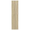 vidaXL Apothekerskast 30x41x174,5 cm bewerkt hout sonoma eikenkleurig