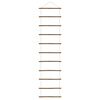vidaXL Wanddecoratie laddervormig 50x200 cm naturel tak