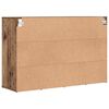 vidaXL Schoenenkast met plank Oudhout 103 x 30 x 67 cm Bewerkt hout