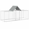 vidaXL Kippenren 3x1x1,5 m gegalvaniseerd staal