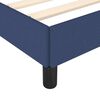 vidaXL Bedframe zonder matras 120x200 cm stof blauw