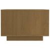 vidaXL Salontafel 50x50x33,5 cm massief grenenhout honingbruin