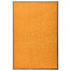 vidaXL Deurmat wasbaar 60x90 cm oranje