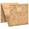 vidaXL Tijdschrifthouder 31x31x31 cm waterhyacint